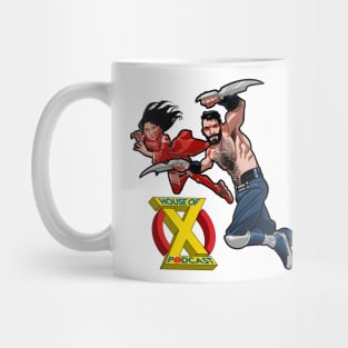 House of X Podcast Hosts by James Miller Mug